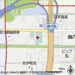 奈良県天理市南六条町98周辺の地図