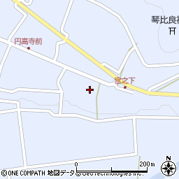 広島県安芸高田市向原町坂1434-1周辺の地図