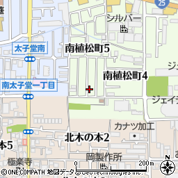 大阪府八尾市南植松町5丁目188周辺の地図