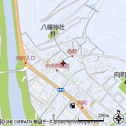 向町公民館周辺の地図