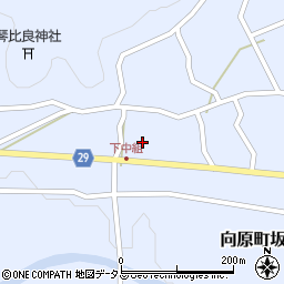 広島県安芸高田市向原町坂1701周辺の地図
