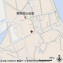 岡山県岡山市東区東幸西408周辺の地図