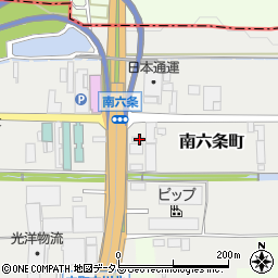 奈良県天理市南六条町91-2周辺の地図