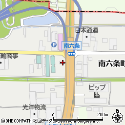 奈良県天理市南六条町88周辺の地図