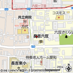グローバルオートレンタカー　平野店周辺の地図