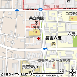 平野出戸郵便局周辺の地図