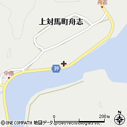 長崎県対馬市上対馬町舟志526周辺の地図