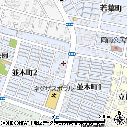 こやま薬局　並木町店周辺の地図