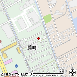 植田板金店事務所周辺の地図