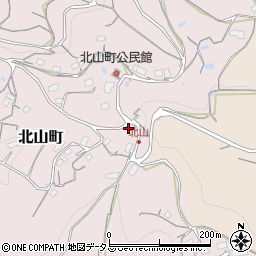 岡山県井原市北山町354周辺の地図