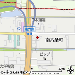 奈良県天理市南六条町82周辺の地図