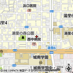 日本フリーメソジスト東住吉キリスト教会周辺の地図