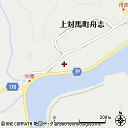 長崎県対馬市上対馬町舟志463周辺の地図