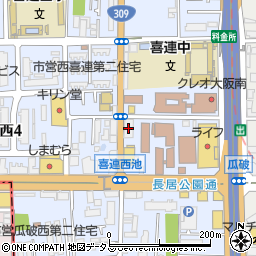 買取大吉　平野喜連西店周辺の地図