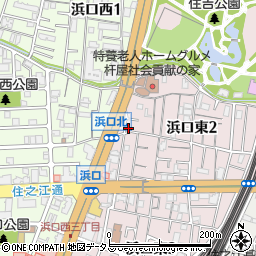 玉水酒店周辺の地図