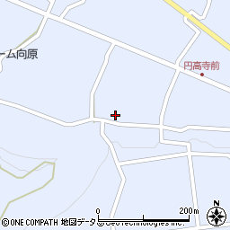 広島県安芸高田市向原町坂916周辺の地図