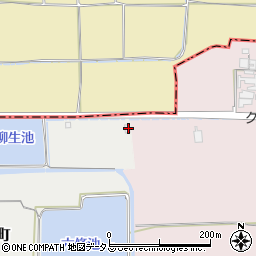 奈良県天理市南六条町2周辺の地図