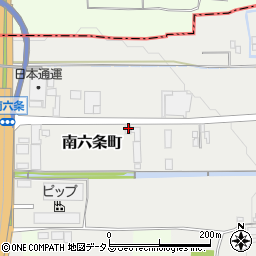 奈良県天理市南六条町240周辺の地図
