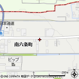 奈良県天理市南六条町65周辺の地図