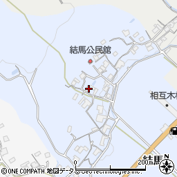 三重県名張市結馬525周辺の地図