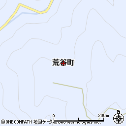 広島県府中市荒谷町周辺の地図