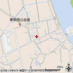 岡山県岡山市東区東幸西403周辺の地図