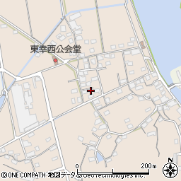 岡山県岡山市東区東幸西405-7周辺の地図