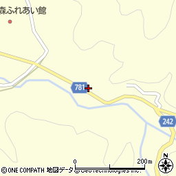 奈良県宇陀市室生上笠間540周辺の地図