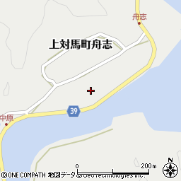 長崎県対馬市上対馬町舟志528周辺の地図