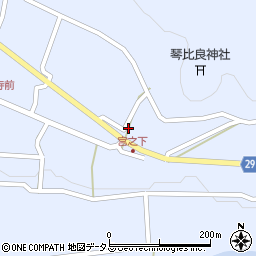 広島県安芸高田市向原町坂1385-1周辺の地図
