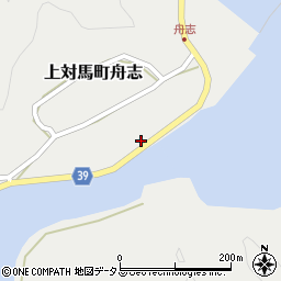長崎県対馬市上対馬町舟志568周辺の地図
