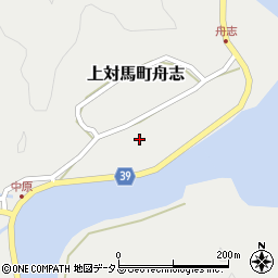 長崎県対馬市上対馬町舟志517周辺の地図