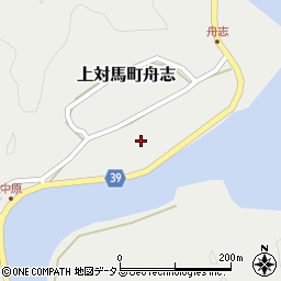 長崎県対馬市上対馬町舟志516周辺の地図