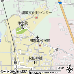 奈良県天理市石上町345-1周辺の地図