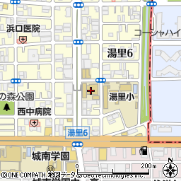 大阪城南女子短期大学周辺の地図