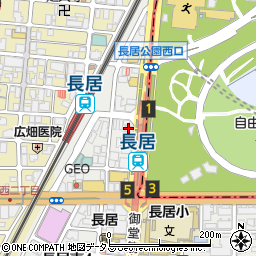 株式会社レンタルハウス関西周辺の地図