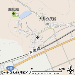 岡山県小田郡矢掛町本堀1495周辺の地図