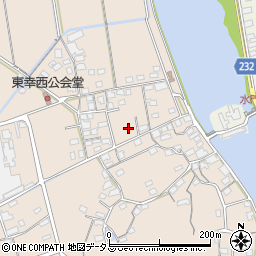 岡山県岡山市東区東幸西989周辺の地図