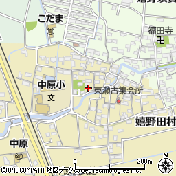三重県松阪市嬉野田村町59-3周辺の地図
