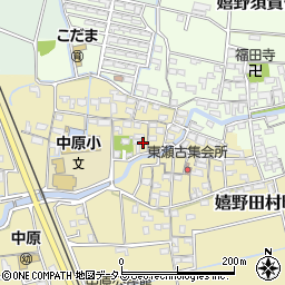 三重県松阪市嬉野田村町59-4周辺の地図