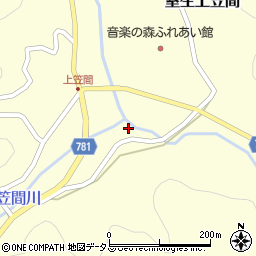 奈良県宇陀市室生上笠間2174周辺の地図