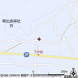 広島県安芸高田市向原町坂1722周辺の地図