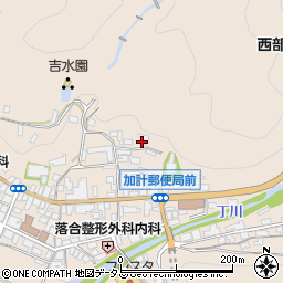 広島県山県郡安芸太田町加計周辺の地図