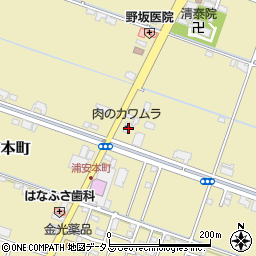 岡山食品興業周辺の地図