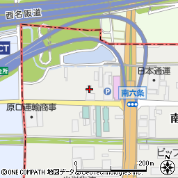 奈良県天理市南六条町109周辺の地図