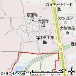 奈良県大和郡山市椎木町420-4周辺の地図