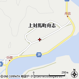 長崎県対馬市上対馬町舟志513周辺の地図