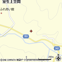 奈良県宇陀市室生上笠間504周辺の地図