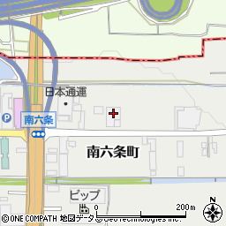 奈良県天理市南六条町76周辺の地図