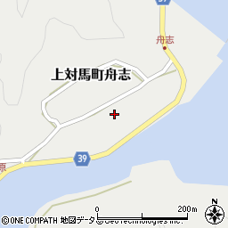 長崎県対馬市上対馬町舟志558周辺の地図
